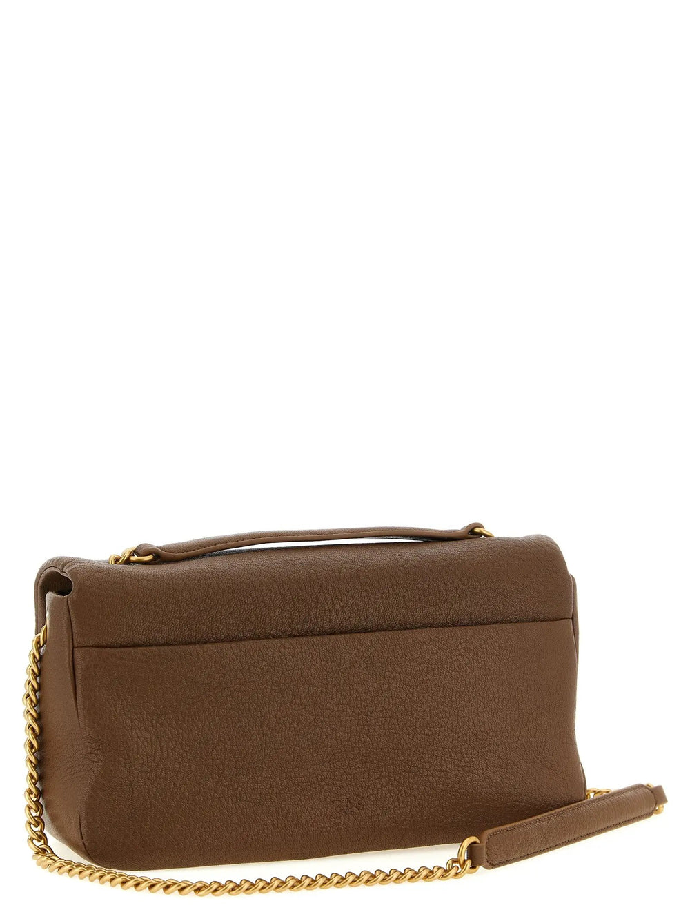 PINKO Sample Sale | PINKO Brown Lamb Leather Shoulder Bag - | Designer outlet