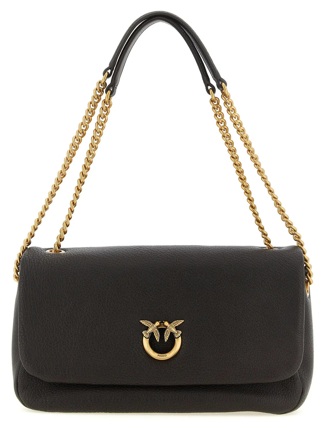 PINKO Sample Sale | PINKO Brown Lamb Leather Shoulder Bag - | Designer outlet