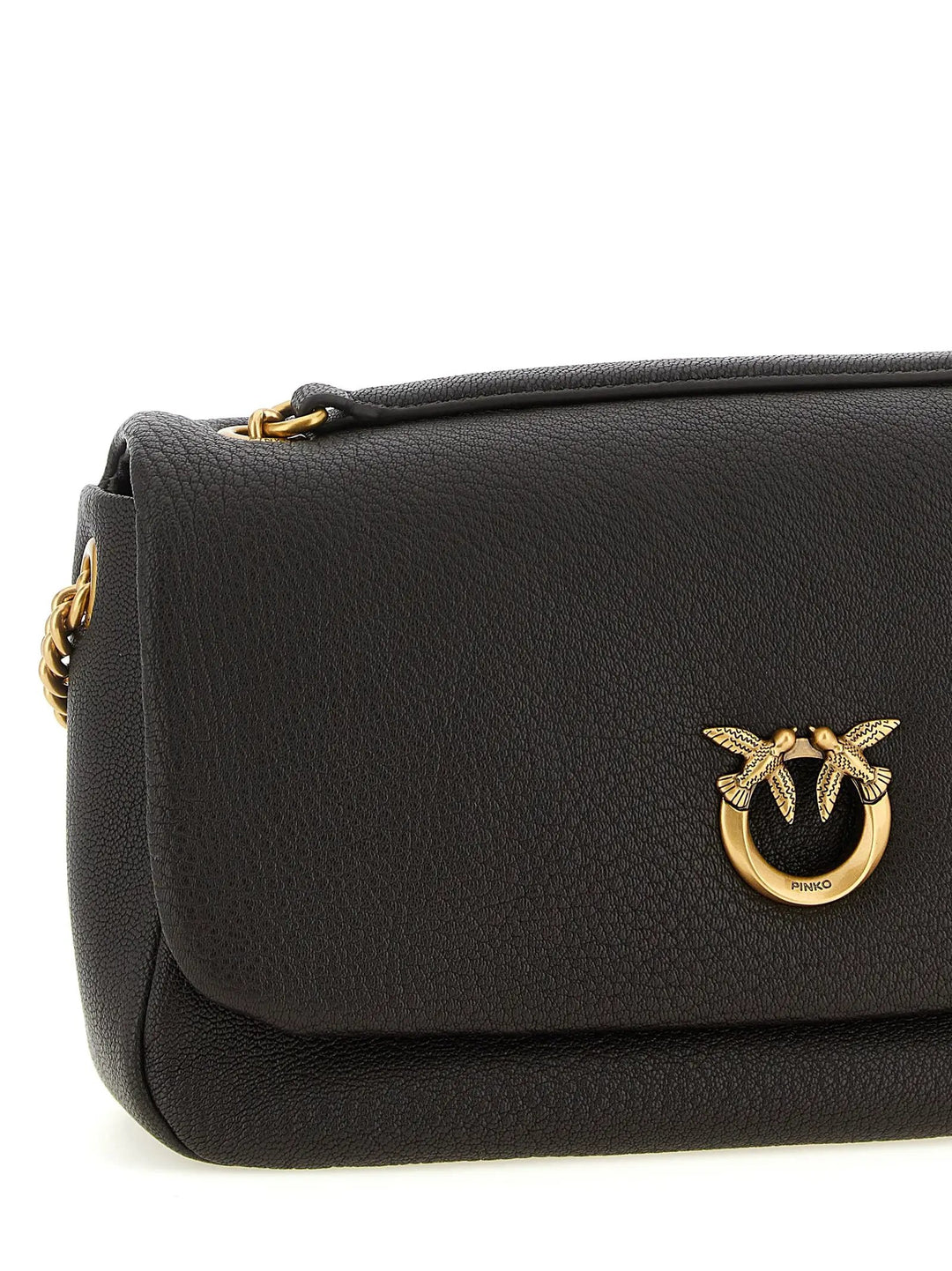 PINKO Sample Sale | PINKO Brown Lamb Leather Shoulder Bag - | Designer outlet