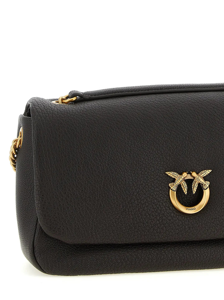 PINKO Sample Sale | PINKO Brown Lamb Leather Shoulder Bag - | Designer outlet