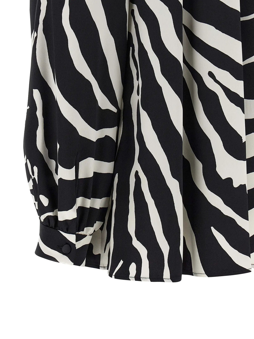 Dolce &amp; Gabbana Bicolor Silk Blouse