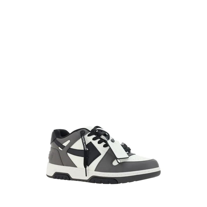 Off-White Multicolor Calf Leather Bos Taurus Athletic Sneakers