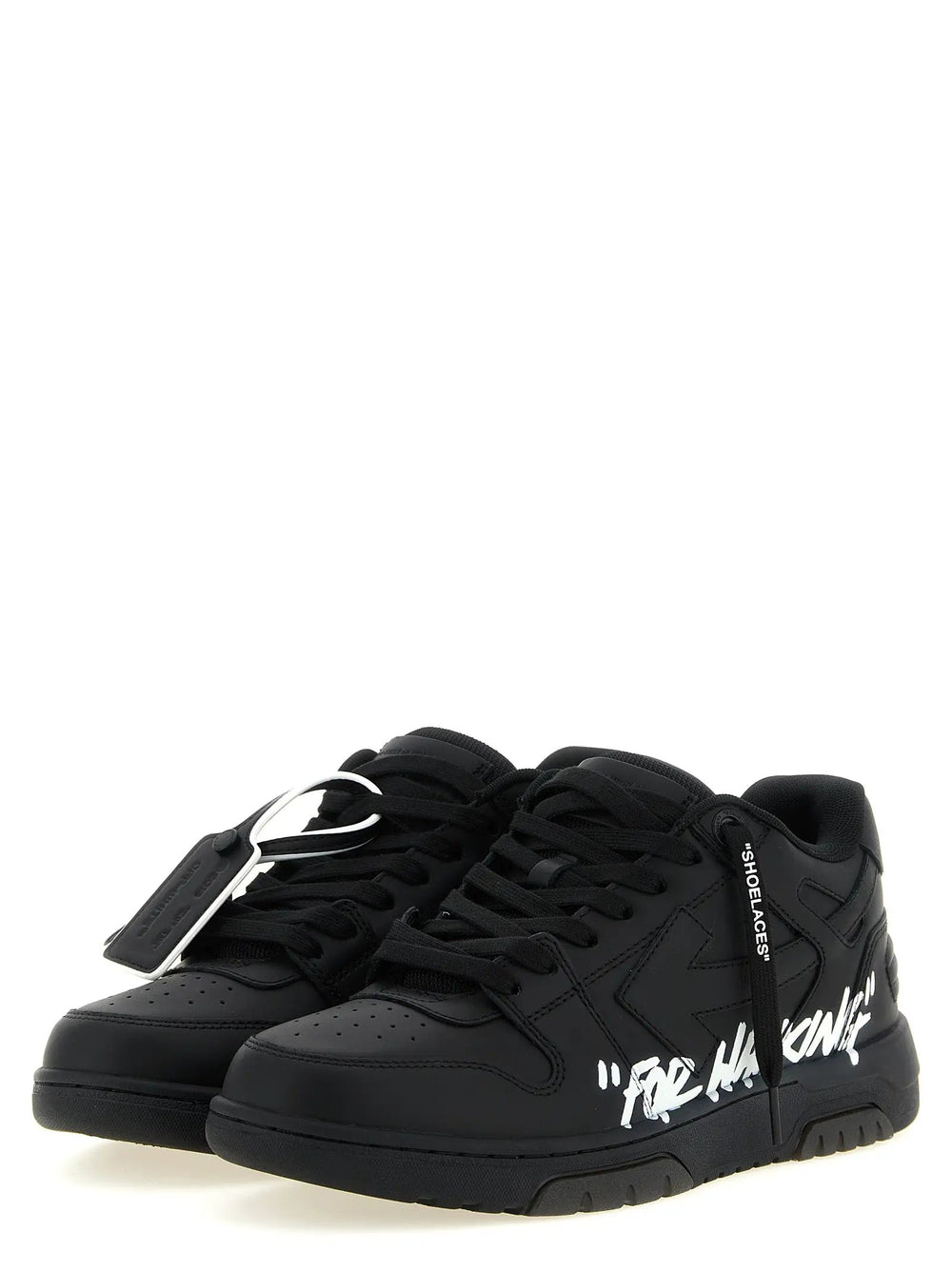 Off-White Sample Sale | Off-White Bicolor Calfskin Low Top Sneakers - | Designer outlet
