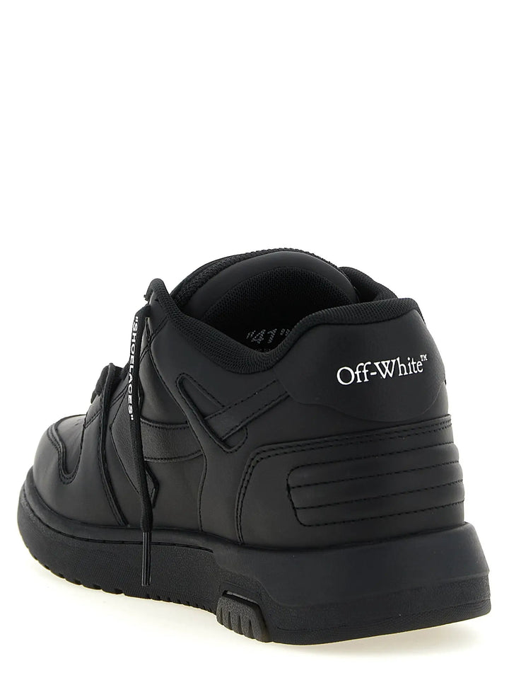 Off-White Bicolor Calfskin Low Top Sneakers