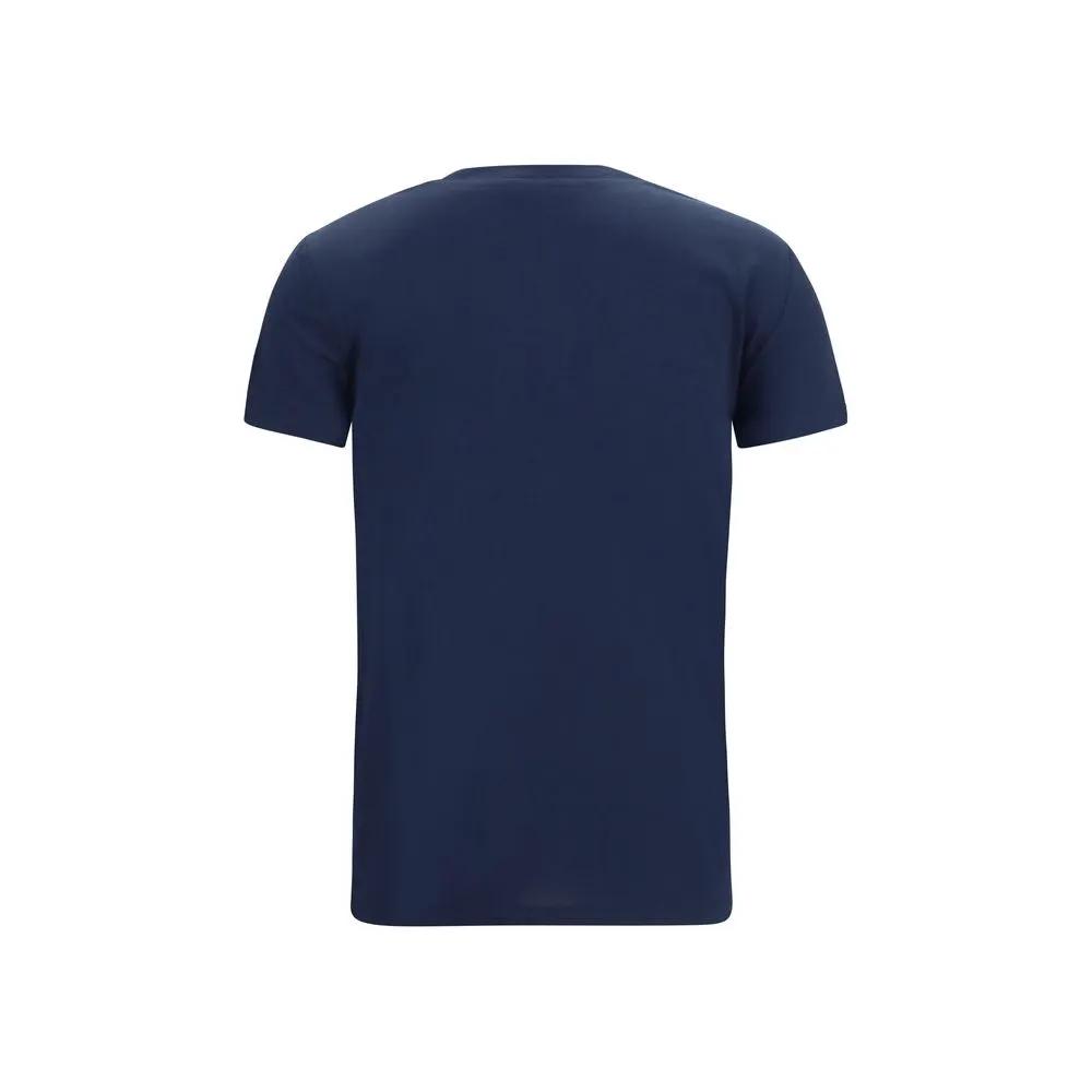 Max Mara Blue Cotton T-Shirt