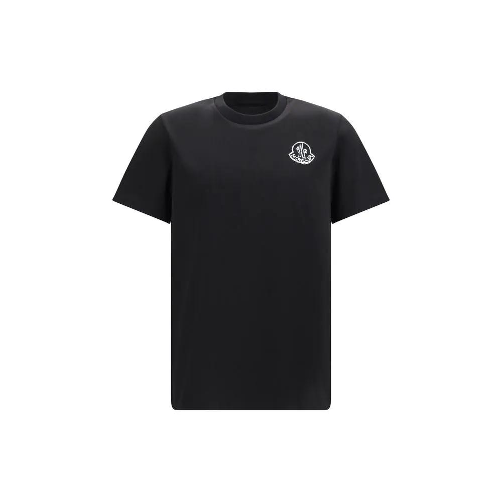 Moncler Black Cotton T-Shirt