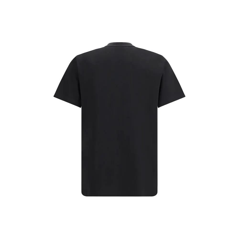 Moncler Black Cotton T-Shirt