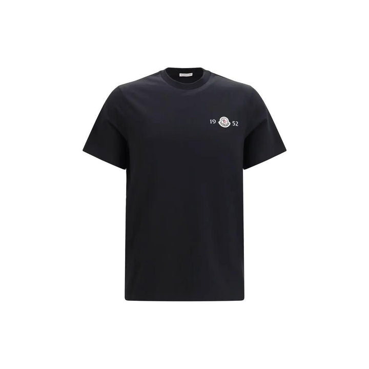 Moncler Black Cotton T-Shirt