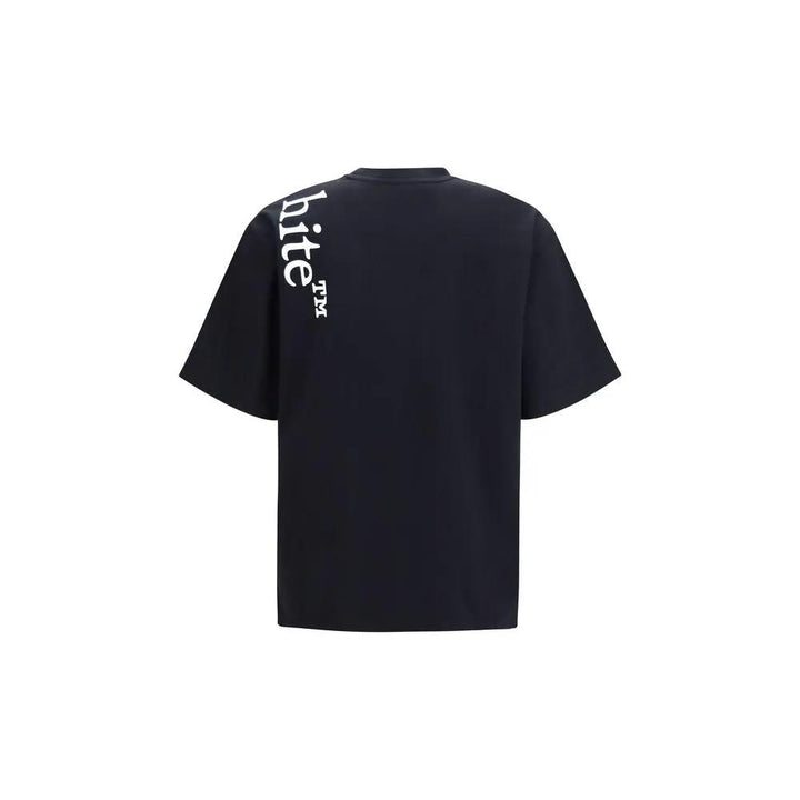 Off-White Black Cotton T-Shirt