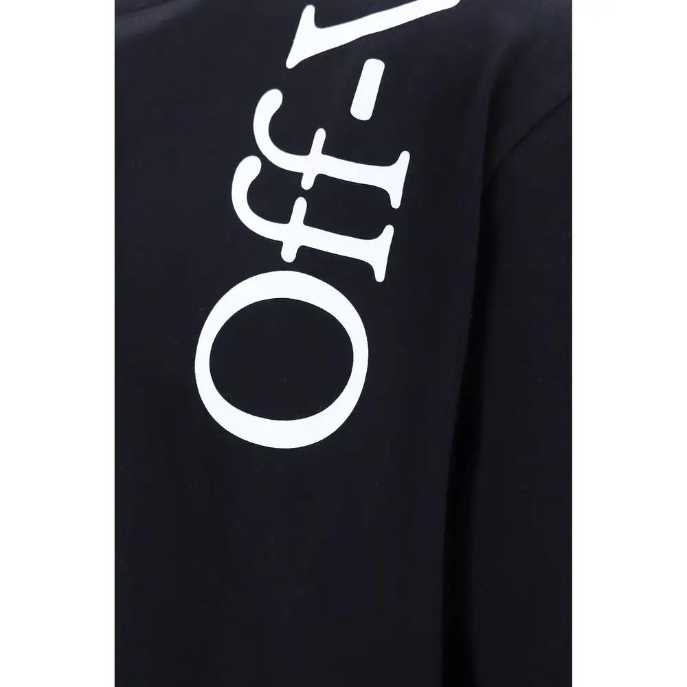 Off-White Black Cotton T-Shirt