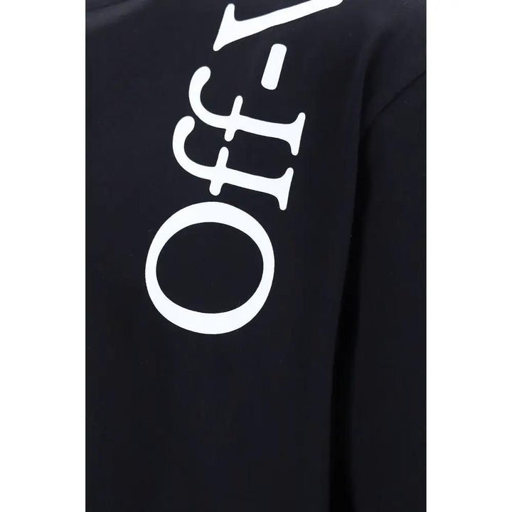 Off-White Black Cotton T-Shirt