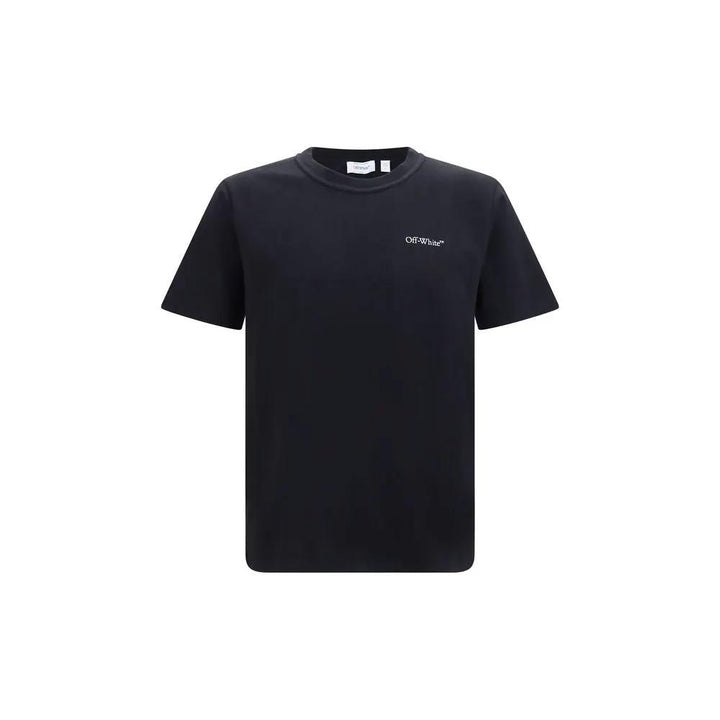 Off-White Black Cotton T-Shirt