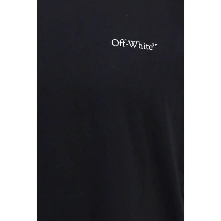 Off-White Black Cotton T-Shirt