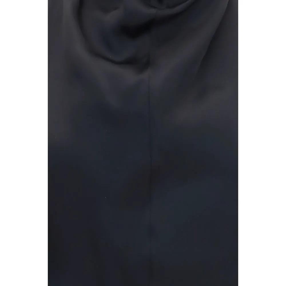 Khaite Black Acetate Blouse