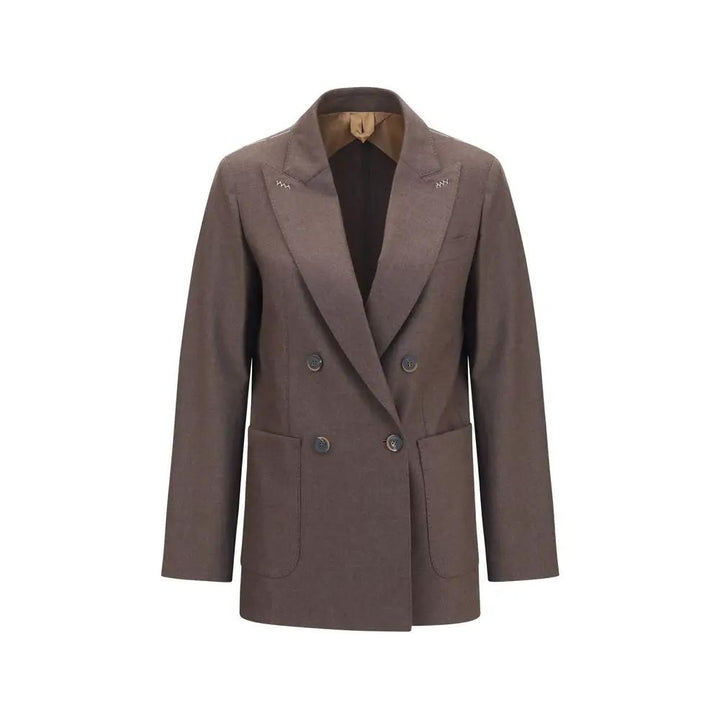 Max Mara Brown Cashmere Blazer
