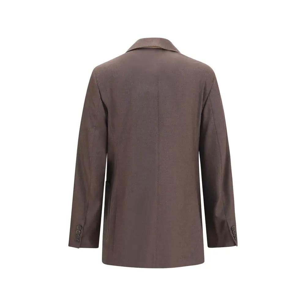 Max Mara Sample Sale | Max Mara Brown Cashmere Blazer - | Designer outlet