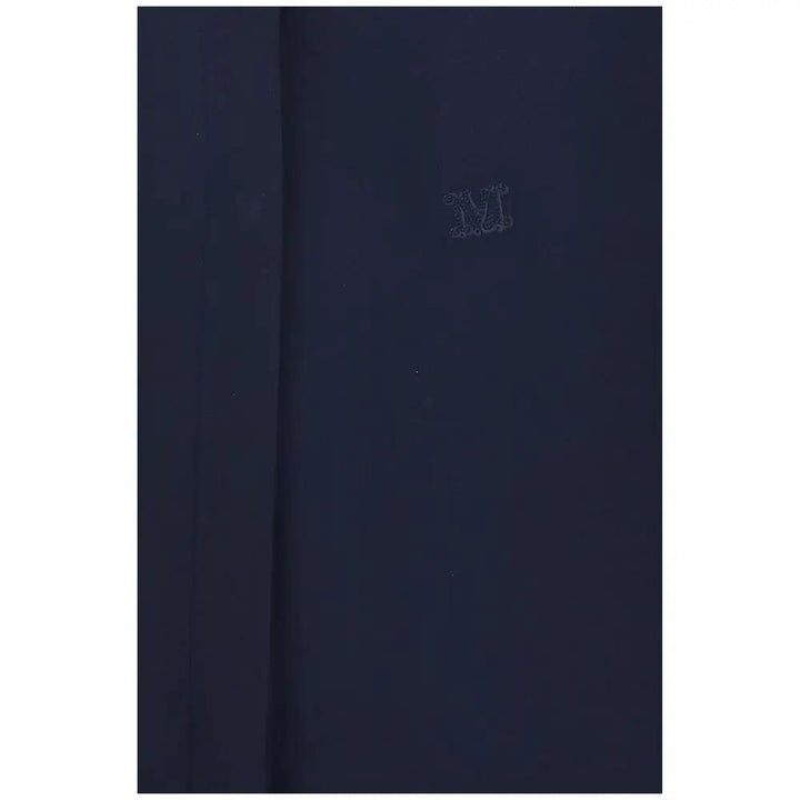 Max Mara Blue Silk Shirt