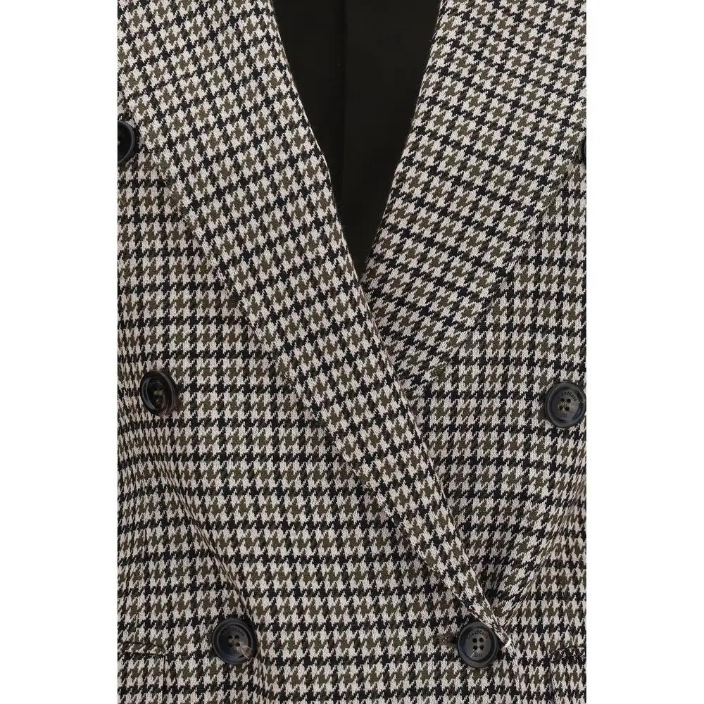 Max Mara Multicolor Viscose Blazer