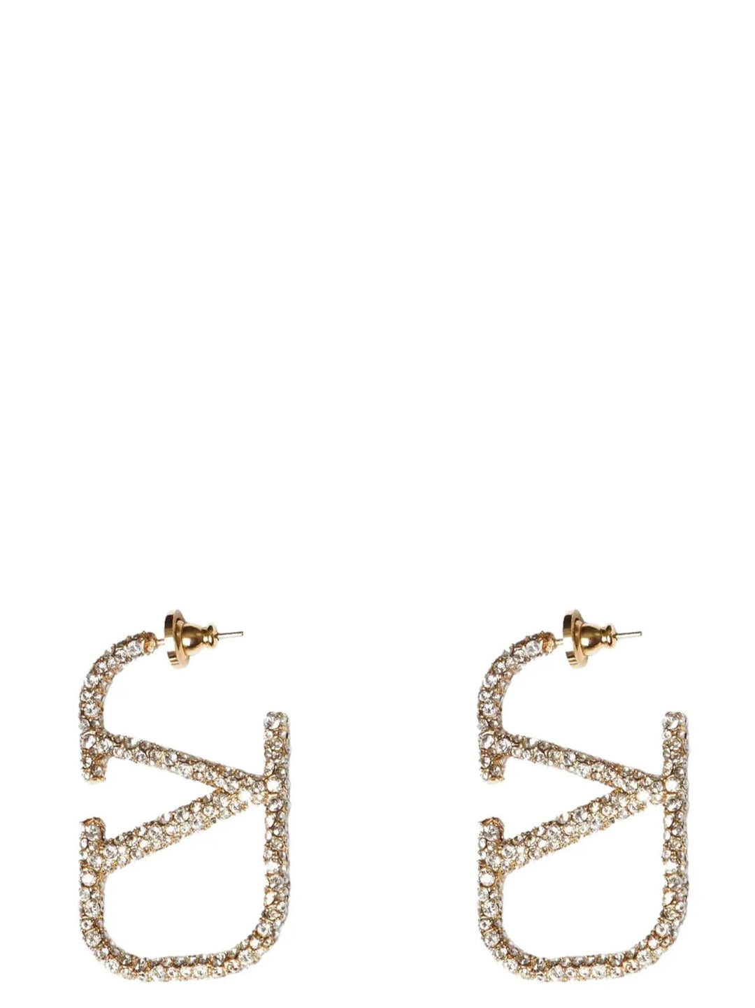 Valentino Garavani Sample Sale | Valentino Garavani Gold Brass Earrings - | Designer outlet