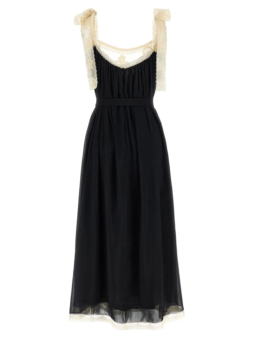 Zimmermann Bicolor Cotton Long Dress