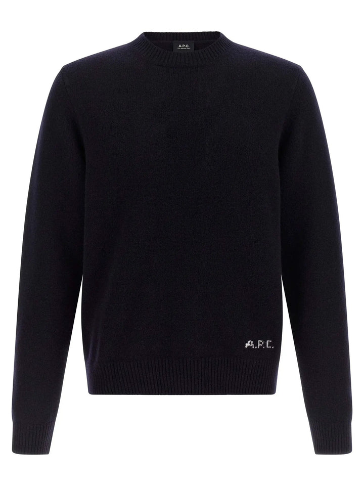 A.P.C. Sample Sale | A.P.C. Blue Wool Cardigan - | Designer outlet