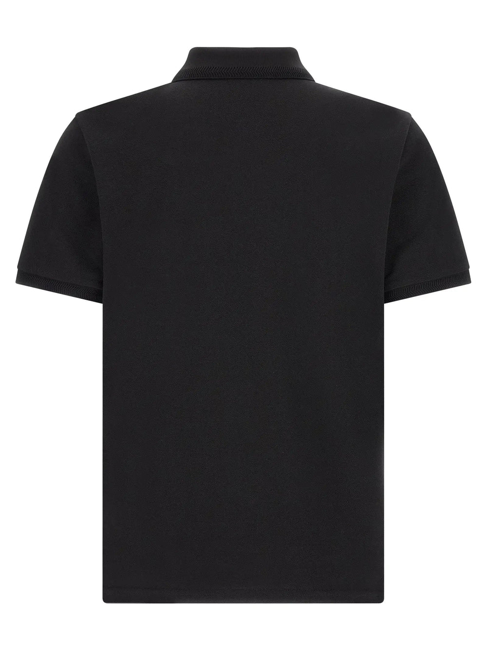 Moncler Sample Sale | Moncler Black Cotton Polo Shirt - | Designer outlet
