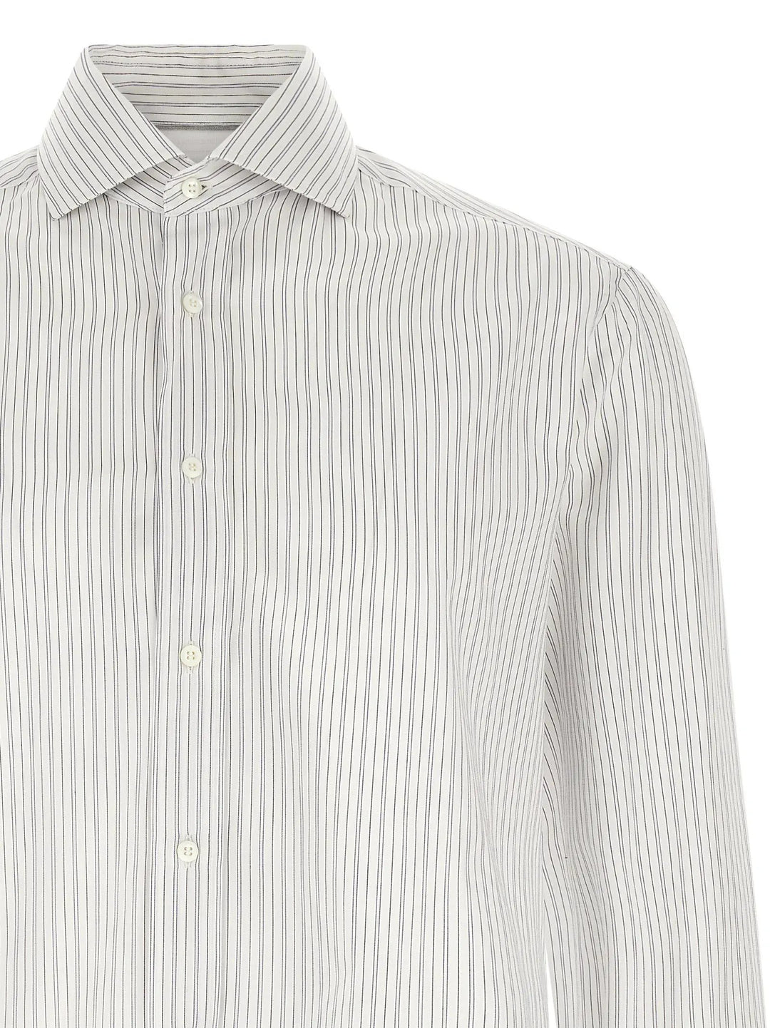 Brunello Cucinelli Blue Cotton Blouse