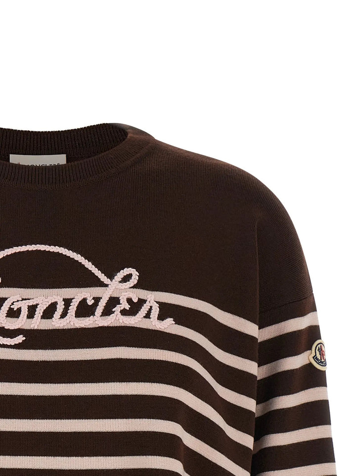 Moncler Sample Sale | Moncler White Virgin Wool Cardigan - | Designer outlet