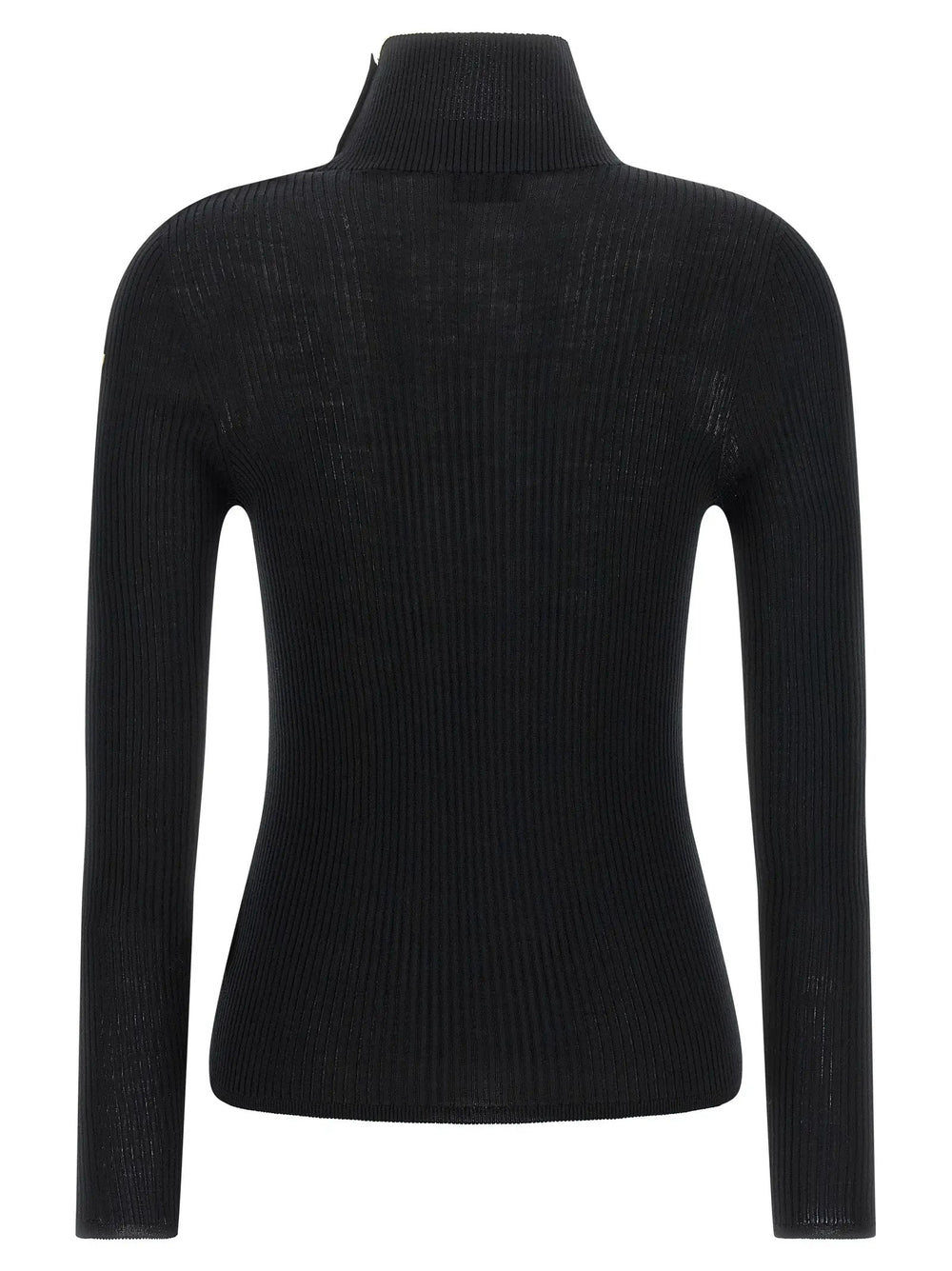Moncler Sample Sale | Moncler Black Virgin Wool Cardigan - | Designer outlet