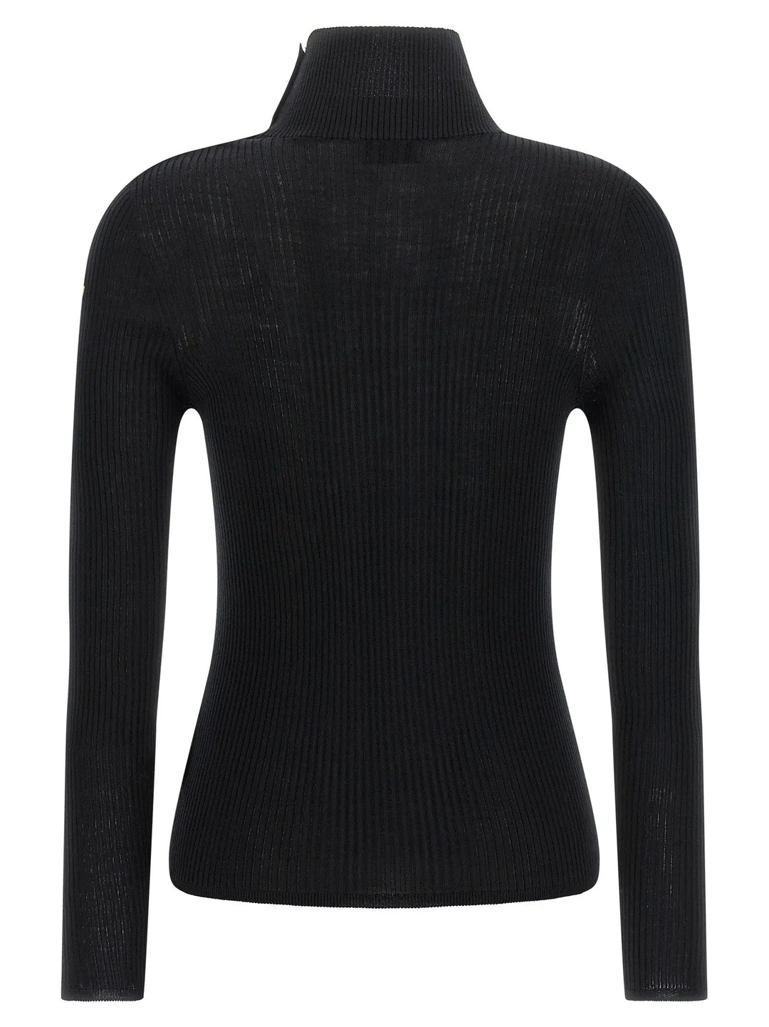 Moncler Sample Sale | Moncler Black Virgin Wool Cardigan - | Designer outlet