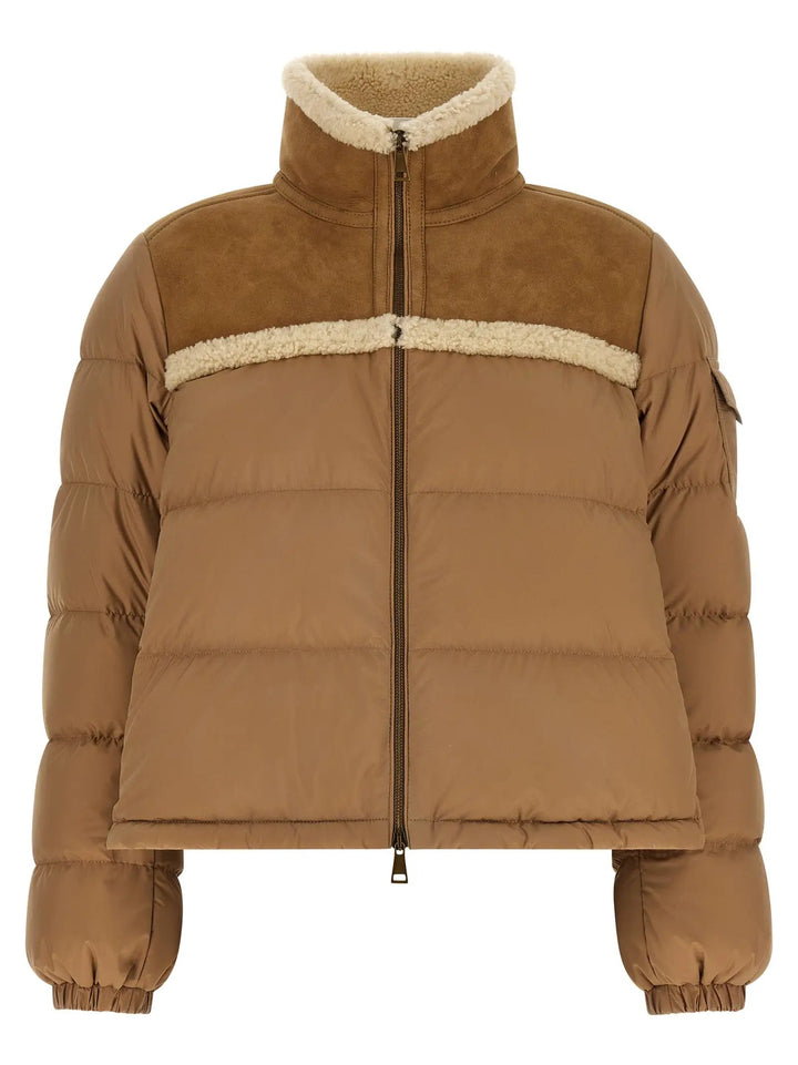 Moncler Sample Sale | Moncler Beige Polyester Full-Length Jacket - | Designer outlet