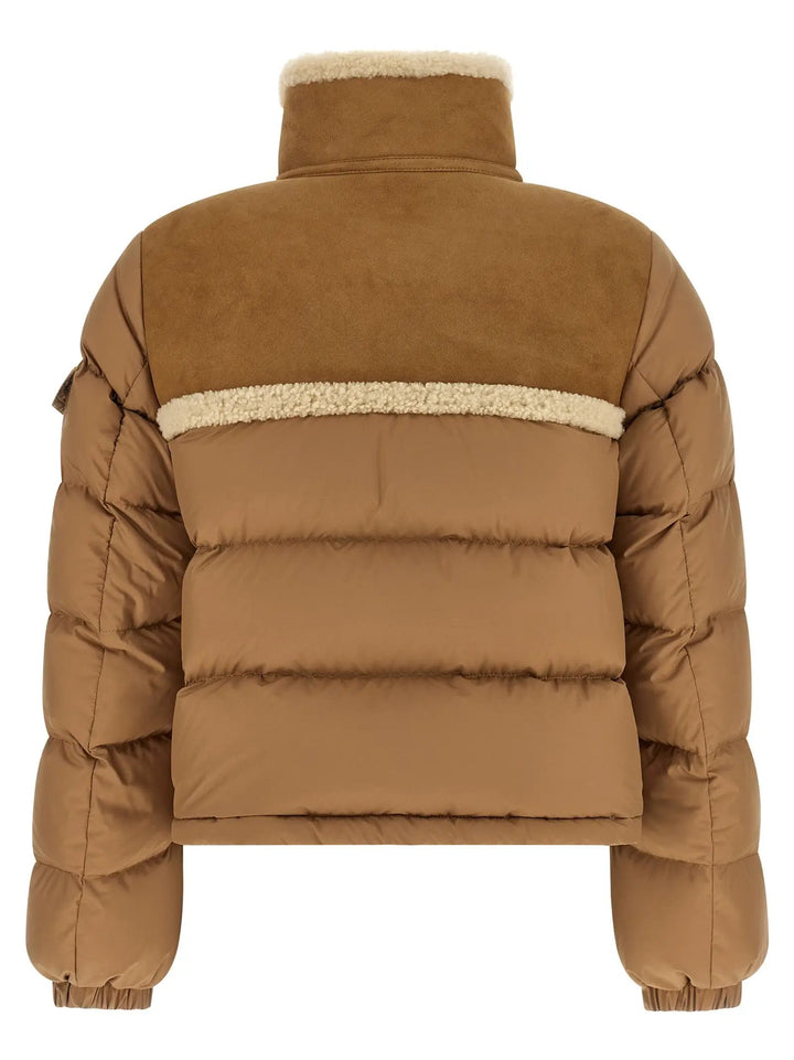 Moncler Sample Sale | Moncler Beige Polyester Full-Length Jacket - | Designer outlet