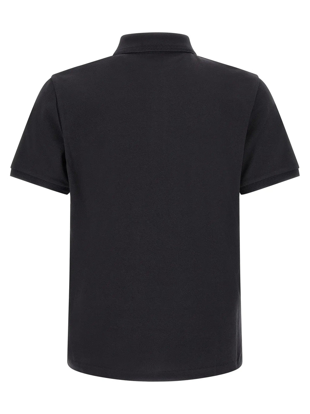 Moncler Sample Sale | Moncler Blue Cotton Polo Shirt - | Designer outlet