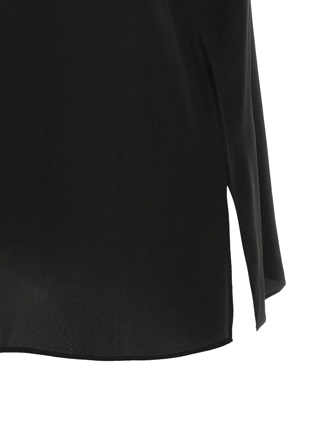 Brunello Cucinelli Black Silk Shirt