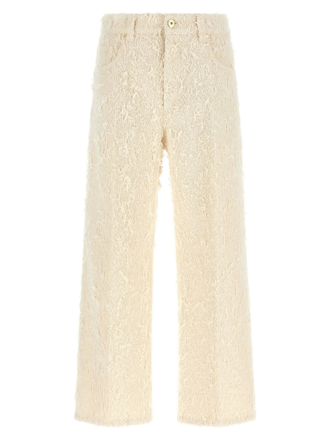 Brunello Cucinelli Beige Cotton Casual Pants
