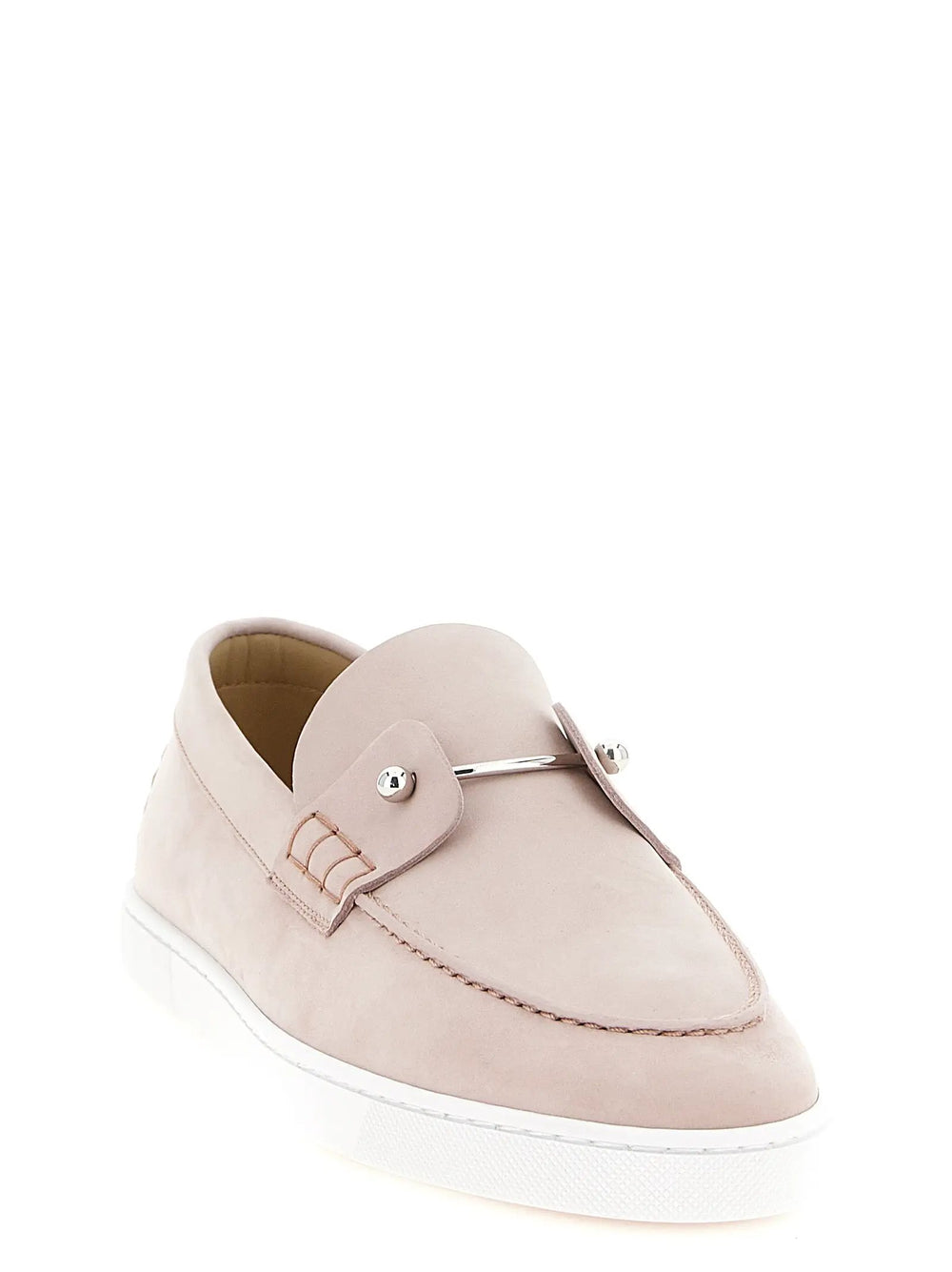 Christian Louboutin Sample Sale | Christian Louboutin Multicolor Calfskin Slip-On Loafers - | Designer outlet