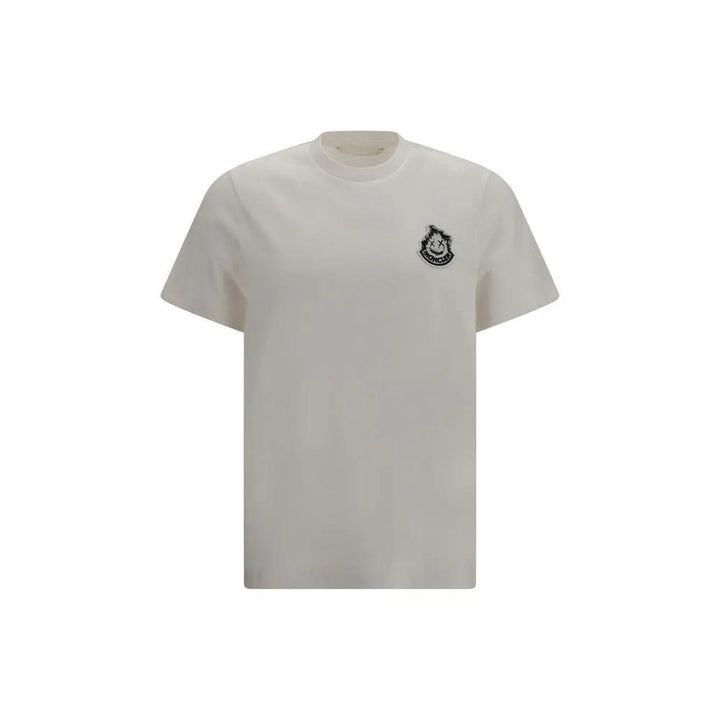 Moncler Beige Cotton T-Shirt
