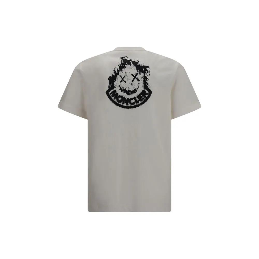 Moncler Beige Cotton T-Shirt