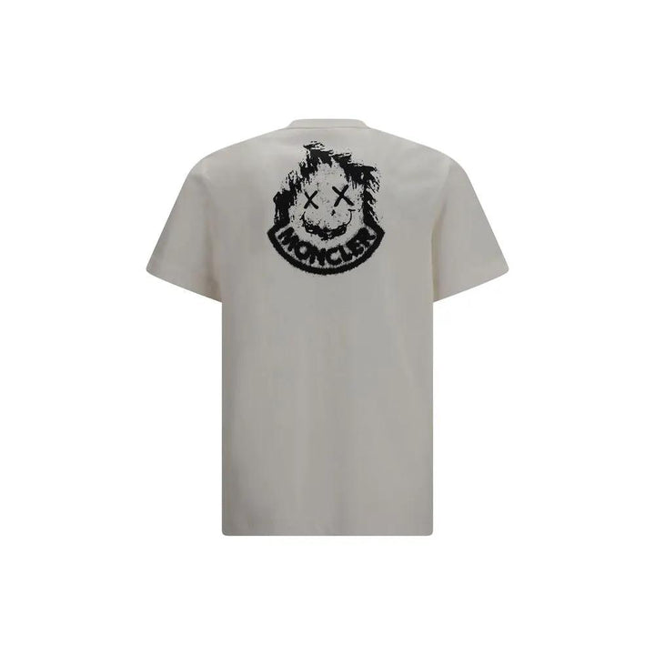 Moncler Beige Cotton T-Shirt