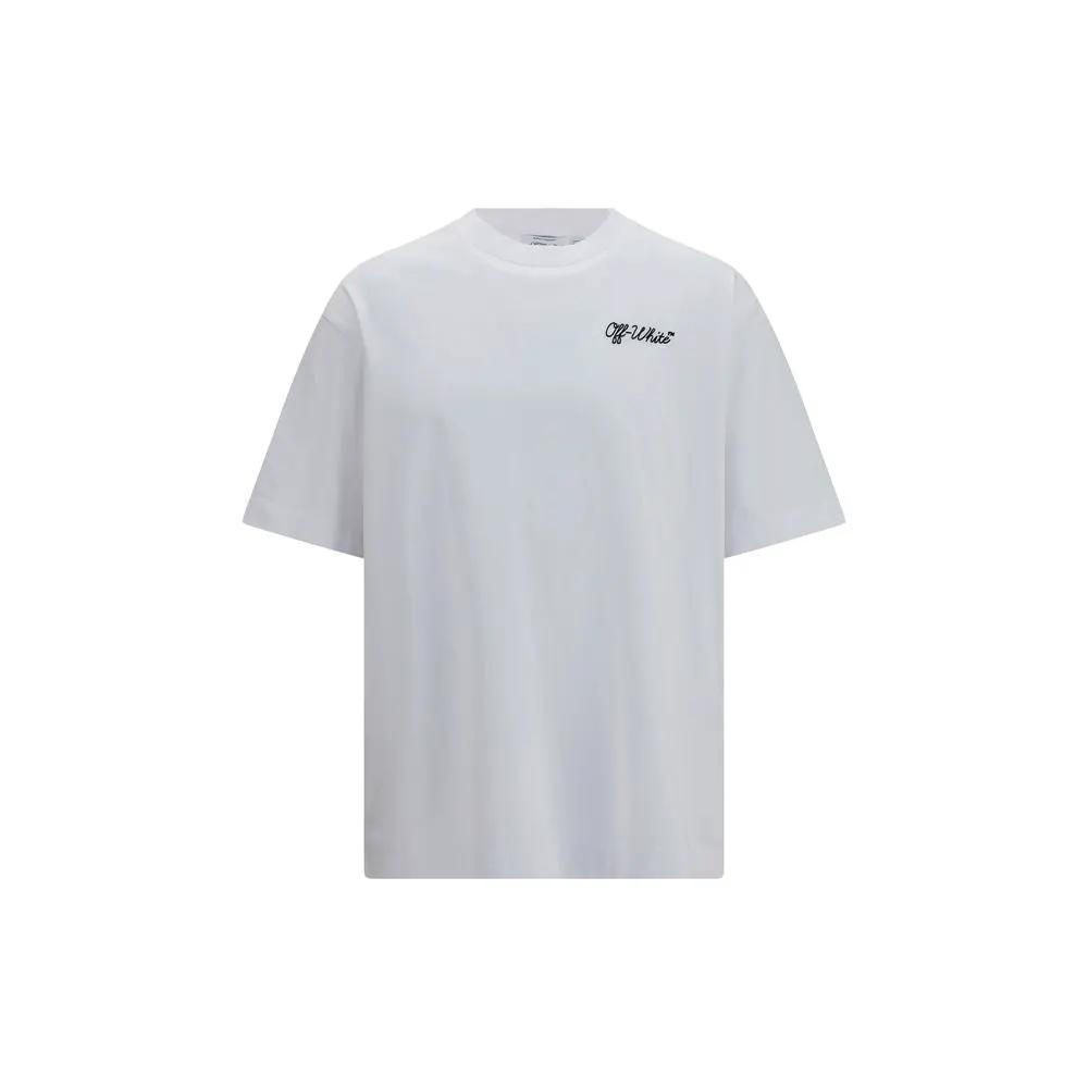 Off-White White Cotton T-Shirt