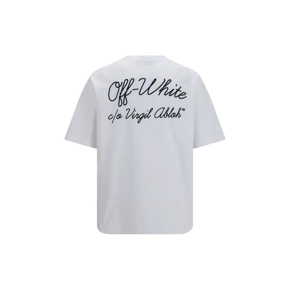 Off-White White Cotton T-Shirt