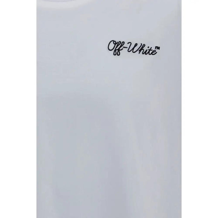 Off-White White Cotton T-Shirt