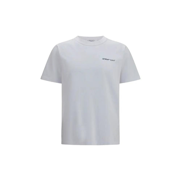 Off-White White Cotton T-Shirt