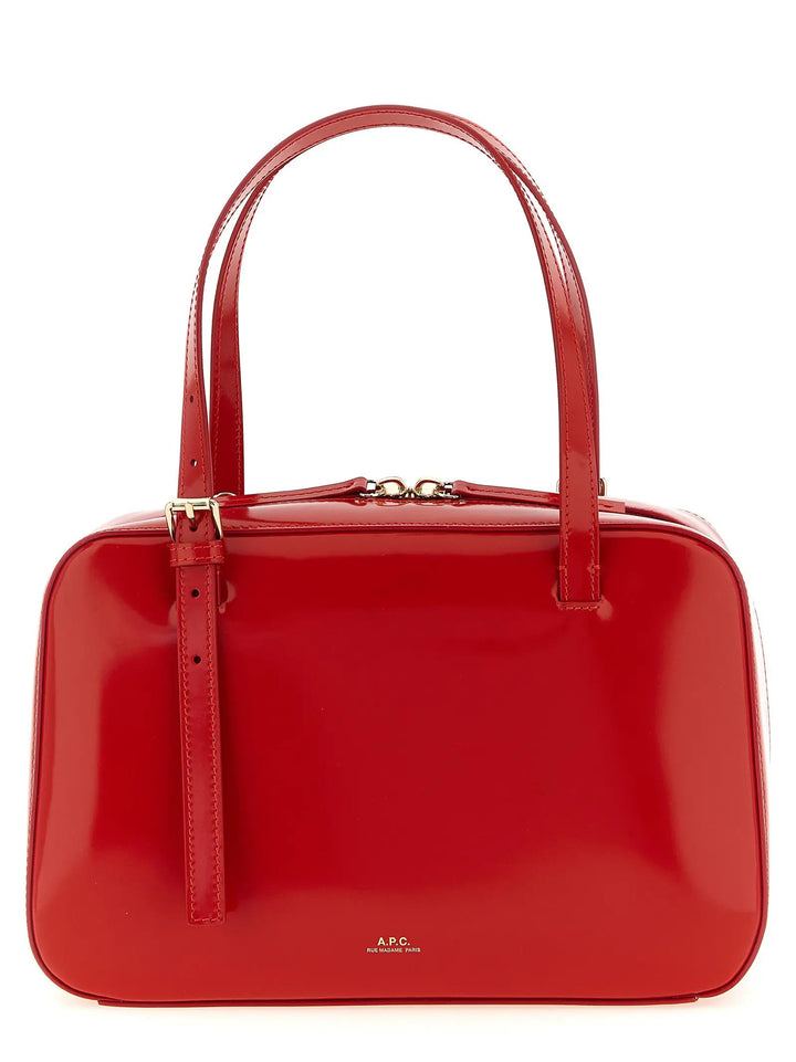 A.P.C. Multicolor Cowhide Handbag
