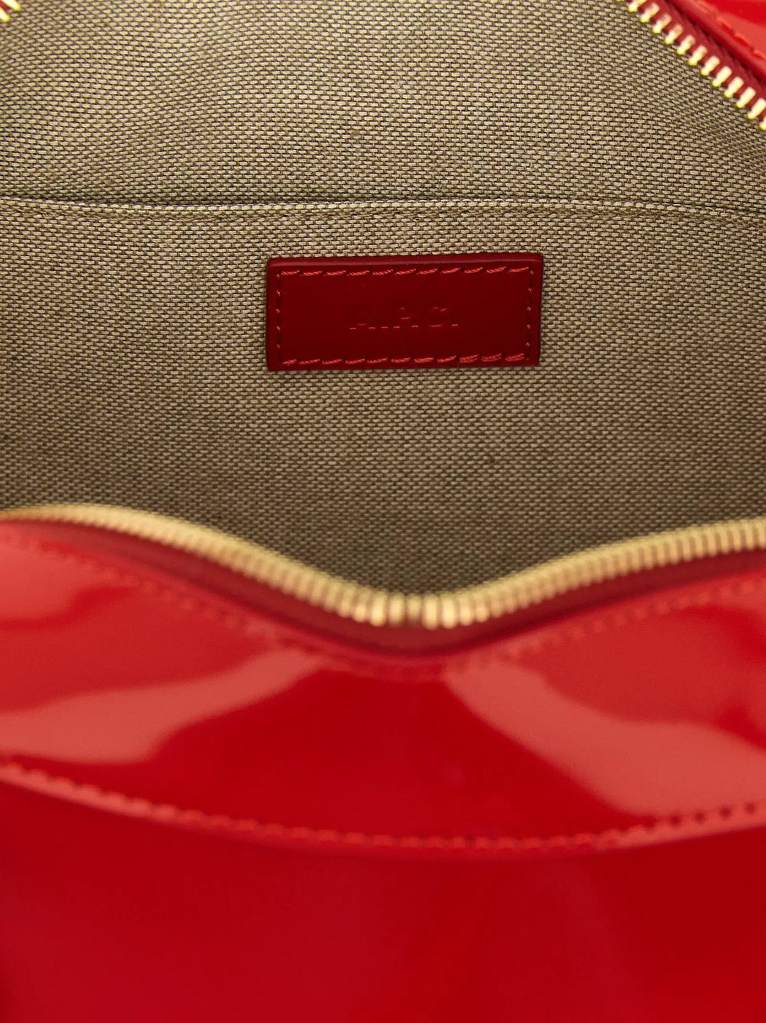 A.P.C. Multicolor Cowhide Handbag