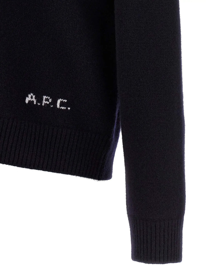 A.P.C. Sample Sale | A.P.C. Blue Wool Cardigan - | Designer outlet