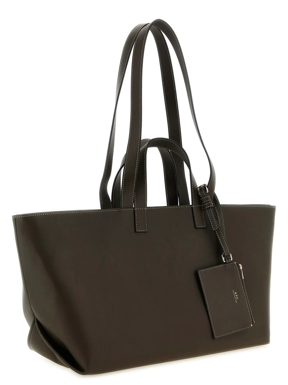 A.P.C. Sample Sale | A.P.C. Brown Cowhide Tote Bag - | Designer outlet