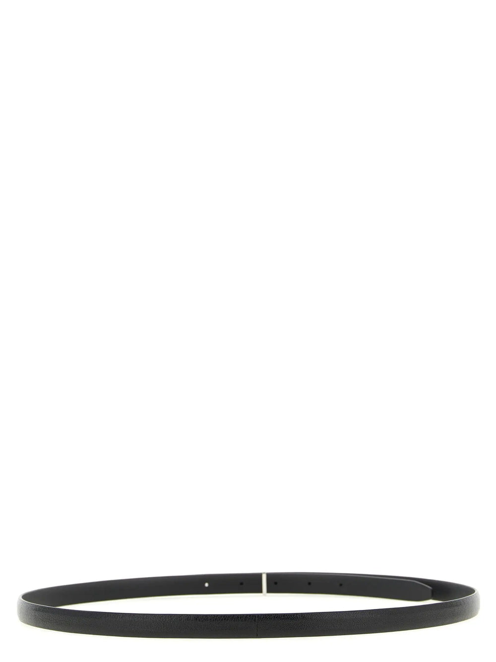 Tom Ford Sample Sale | Tom Ford Black Goatskin Thin Belt - | Designer outlet