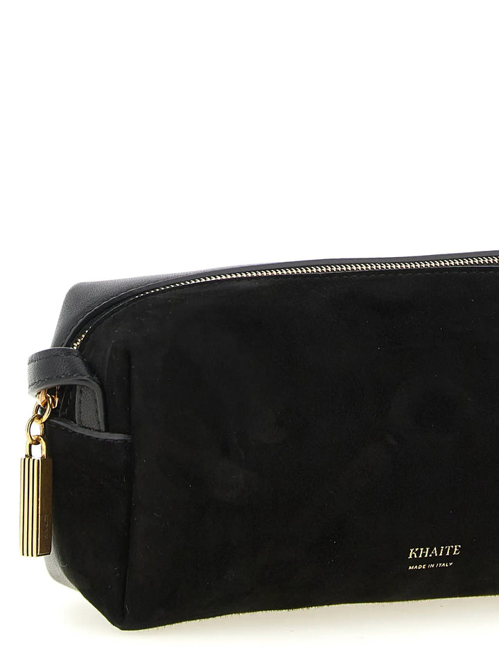 Khaite Sample Sale | Khaite Black Calfskin Crossbody Bag - | Designer outlet