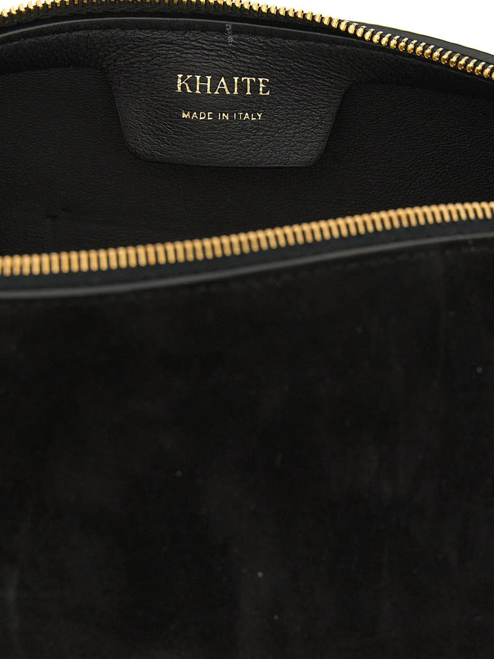 Khaite Sample Sale | Khaite Black Calfskin Crossbody Bag - | Designer outlet